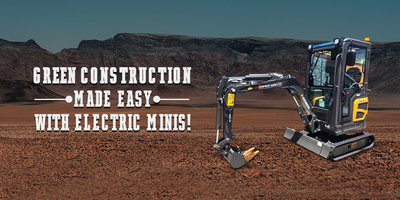 Reducing Carbon Footprints: How Electric Mini Excavators Contribute to Sustainable Building Practices
