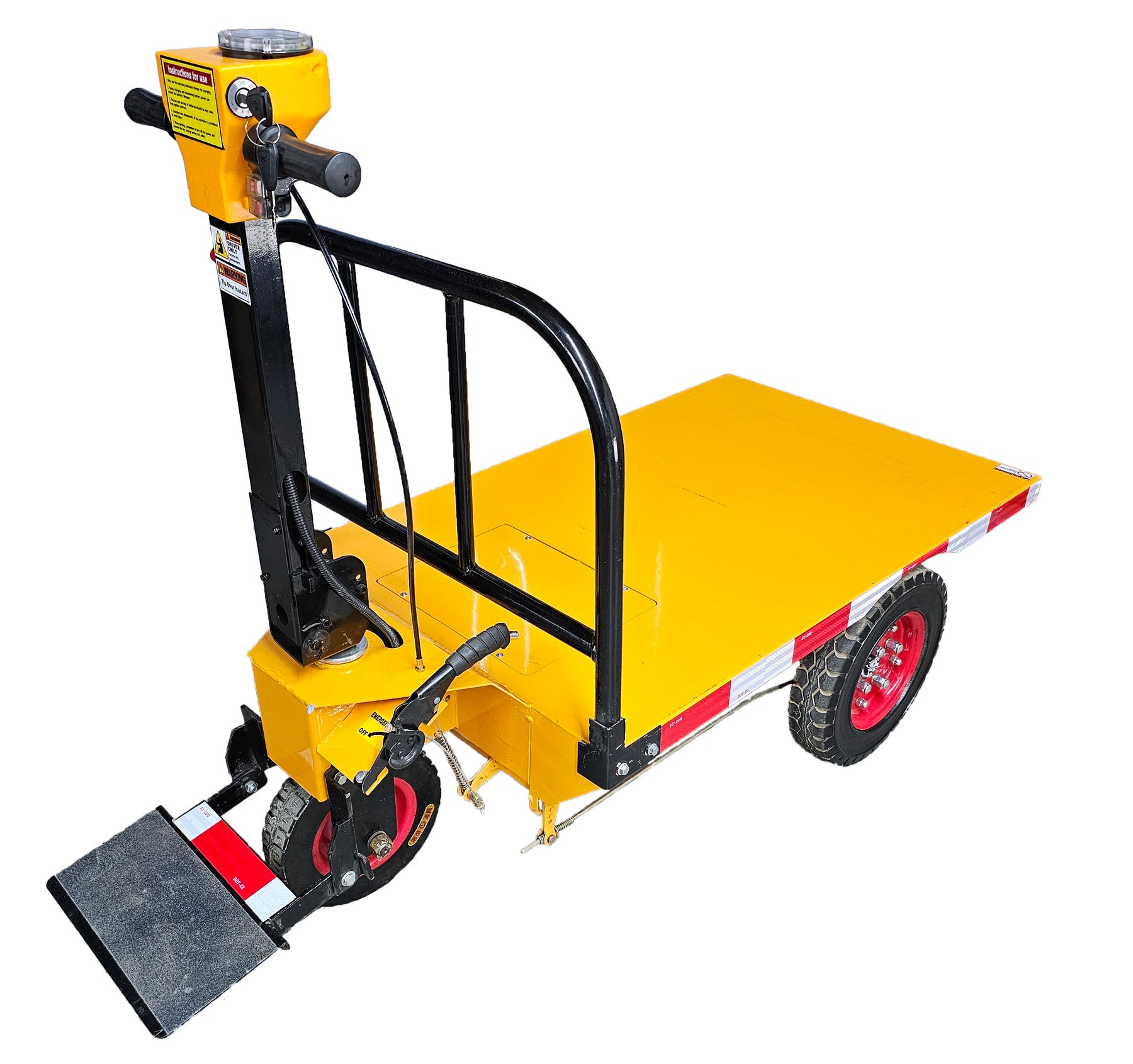 Ride On Compact 3 Wheel Electric Utility Cart – Escous